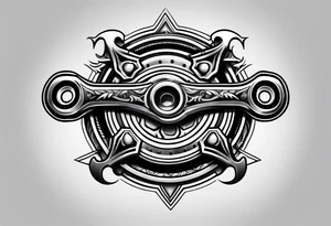 a wrench tattoo idea