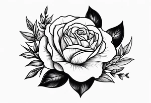 Zwei Rosen mit Leuchtturm tattoo idea