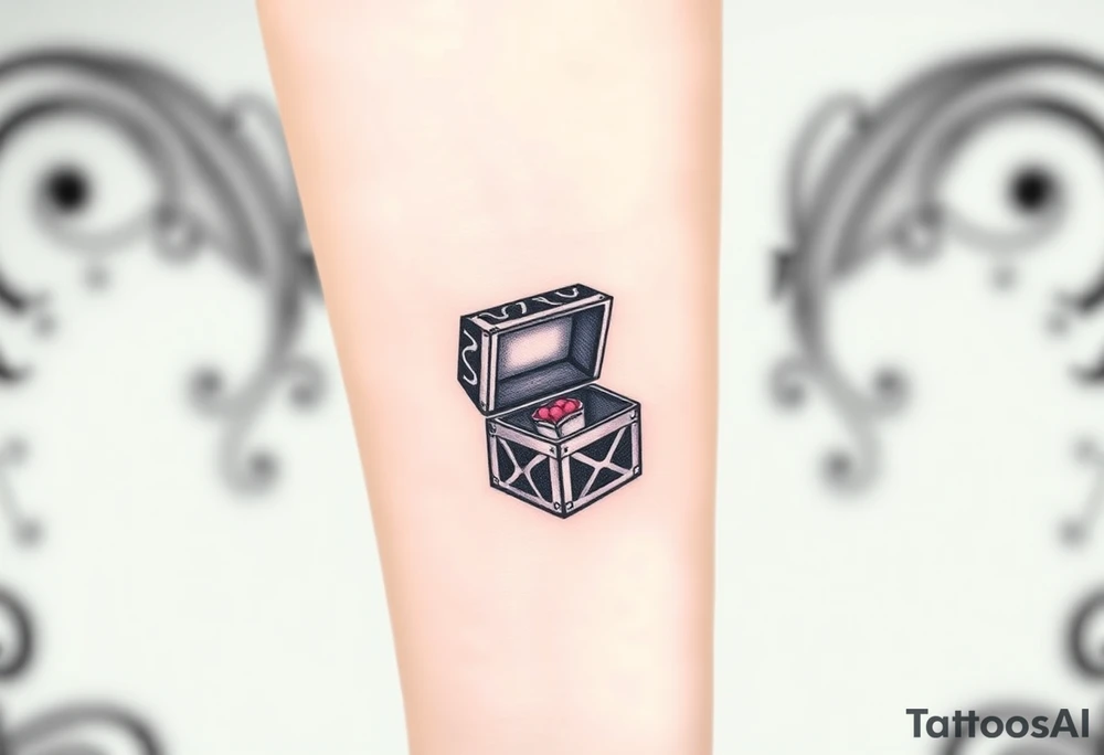 Pandora’s box, Tim Burton style tattoo idea