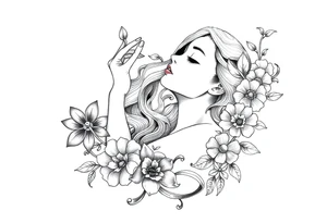 somebody help me through this nightmare tattoo idea
