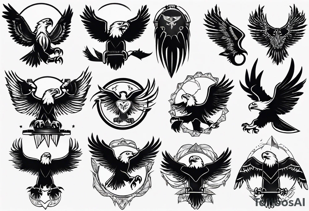 eagle tattoo idea