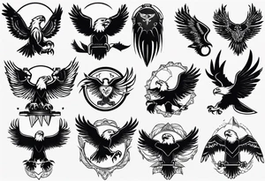 eagle tattoo idea