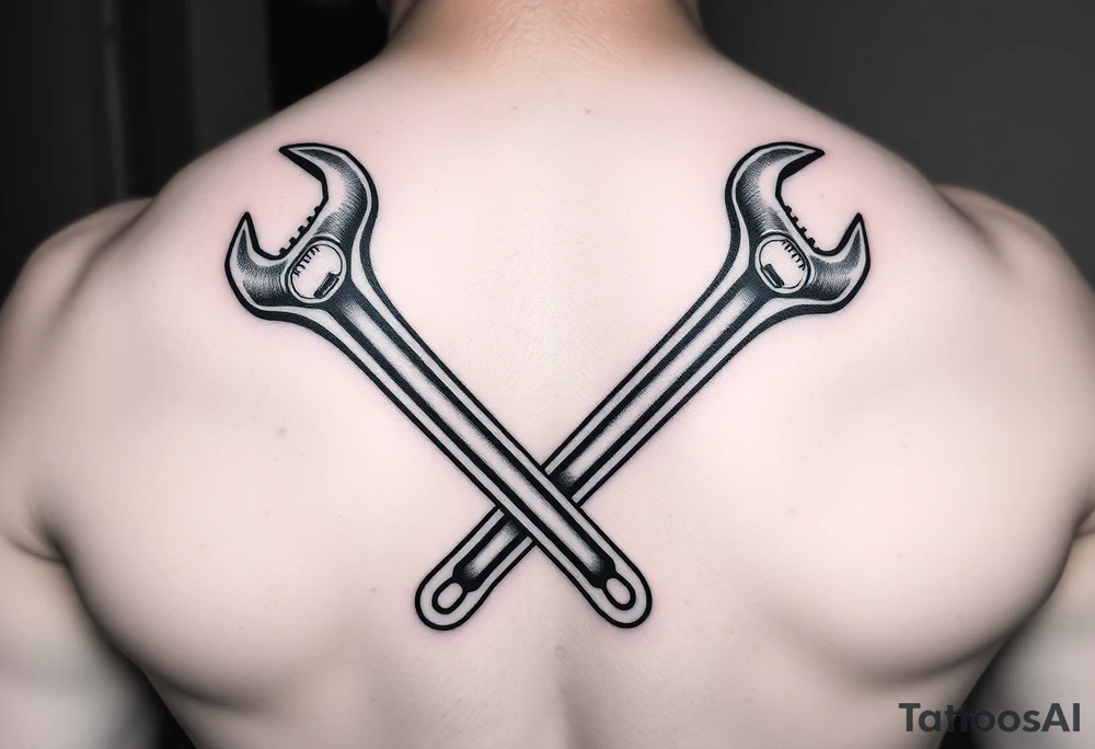 Straight Pipe Wrenches tattoo idea