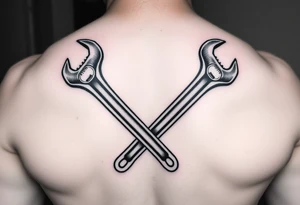 Straight Pipe Wrenches tattoo idea