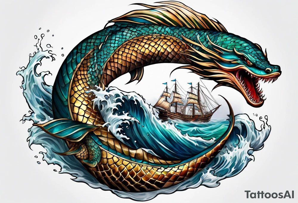 Leviathan tattoo idea