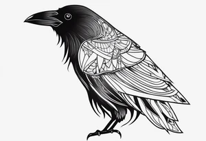 crow, tattoo idea