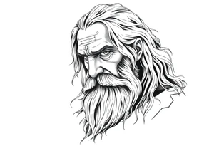 gandalf inspired tattoo tattoo idea