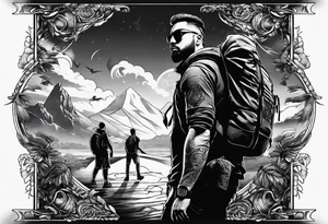 Rucking, Fitness, Shadows, brotherhood tattoo idea