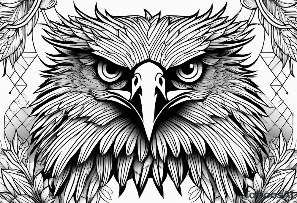 Philippine eagle tattoo idea