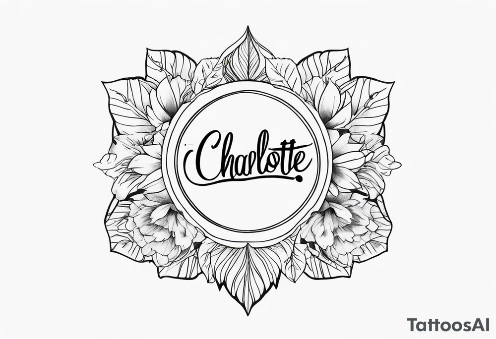 name, Charlotte tattoo idea