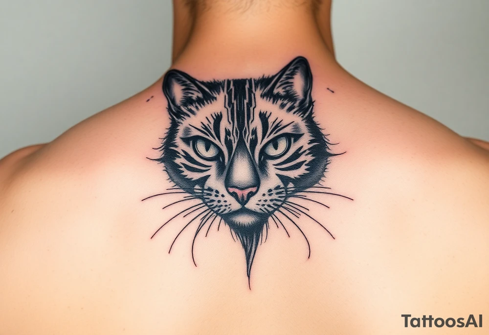 Black Cat tattoo idea