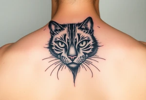 Black Cat tattoo idea
