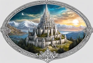 Minas tirith tattoo idea