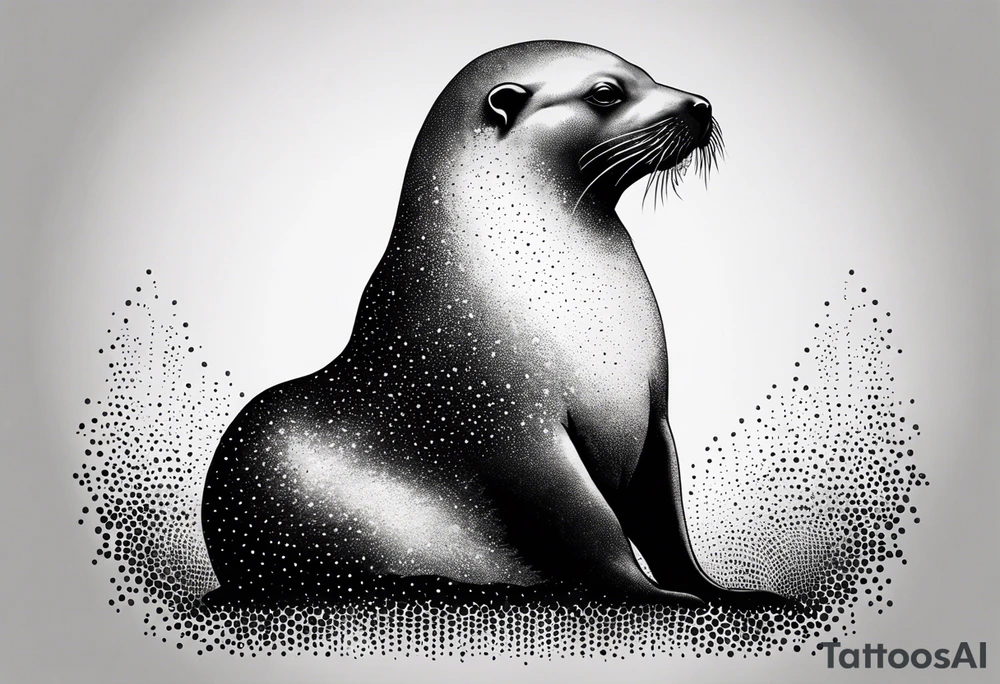 Sea lion tattoo idea