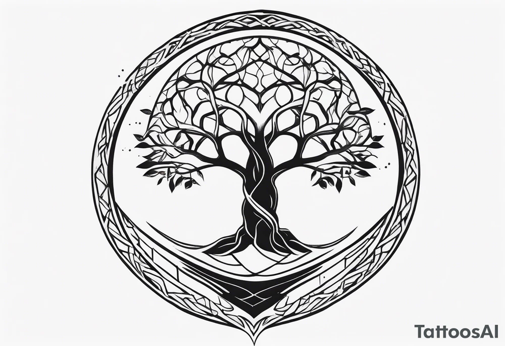 Yggdrasil tattoo idea