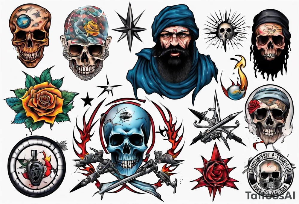 Terrorist tattoo idea