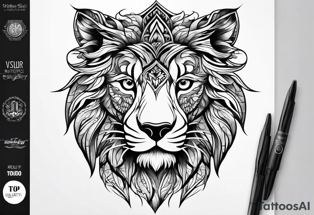 Animal tattoo idea
