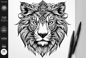 Animal tattoo idea