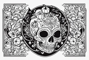 trick & treat tattoo idea