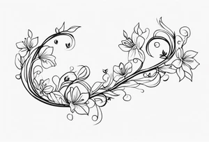 The longest Vines of Flores tattoo idea