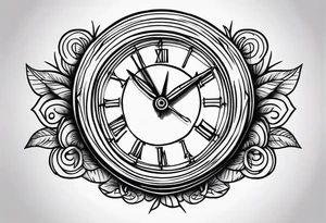 money time tattoo idea