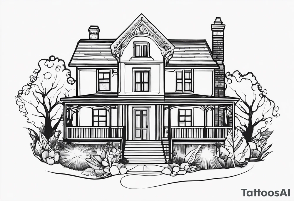 Charmed,halliwell manor tattoo idea