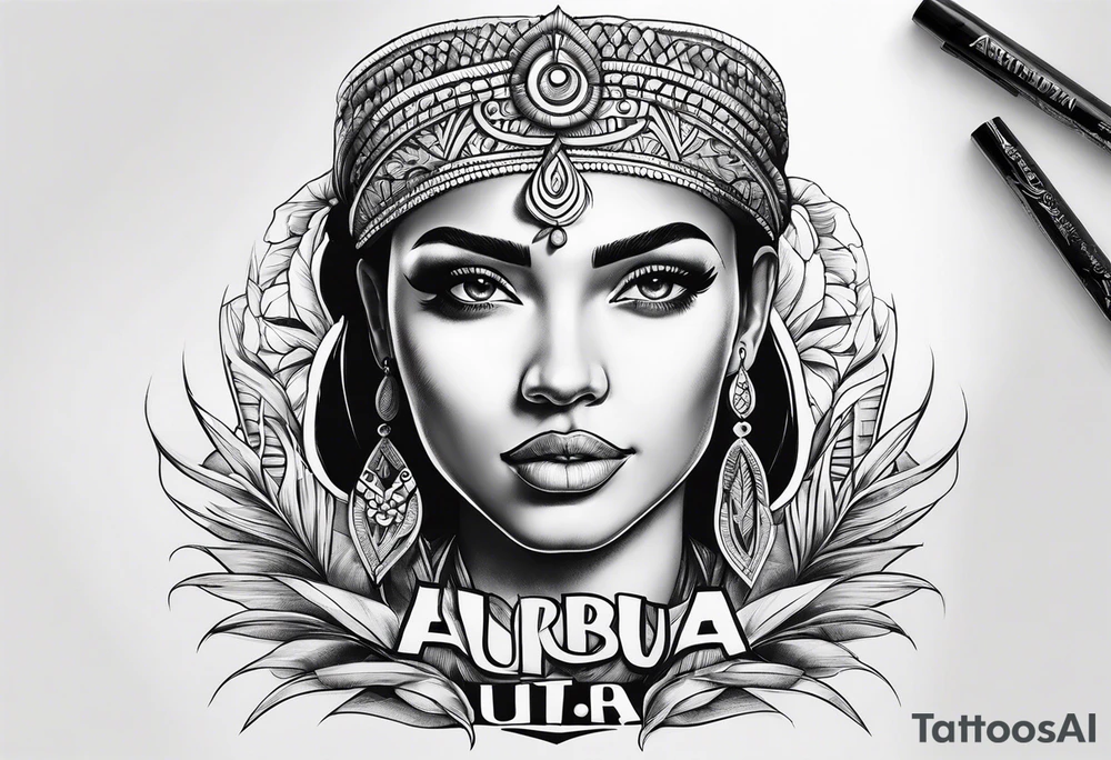 Aruba sign tattoo idea