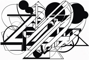 J R joined together tattoo idea