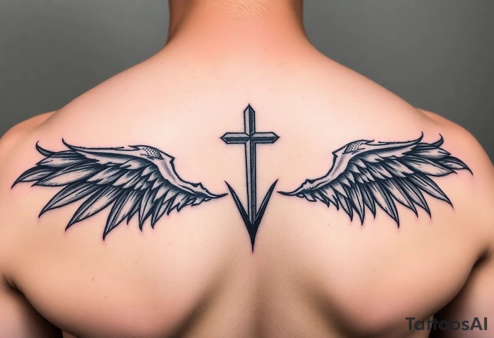 Shoulder tattoos based on the band Sleep Token tattoo idea