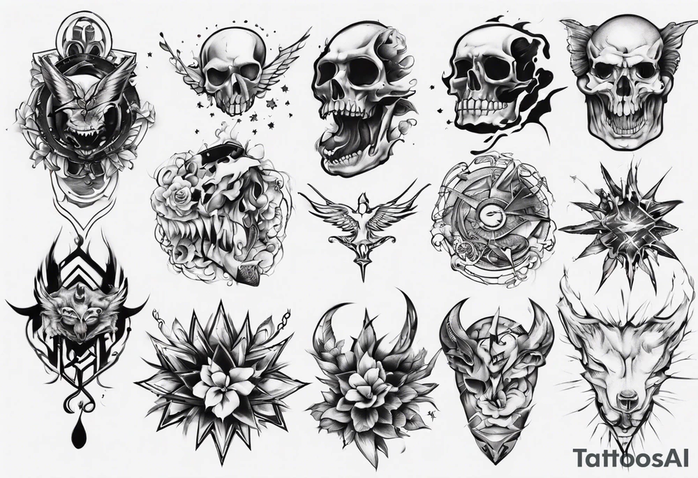 random, anything tattoo idea