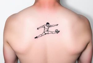 Eric Cantona's iconic kick. tattoo idea