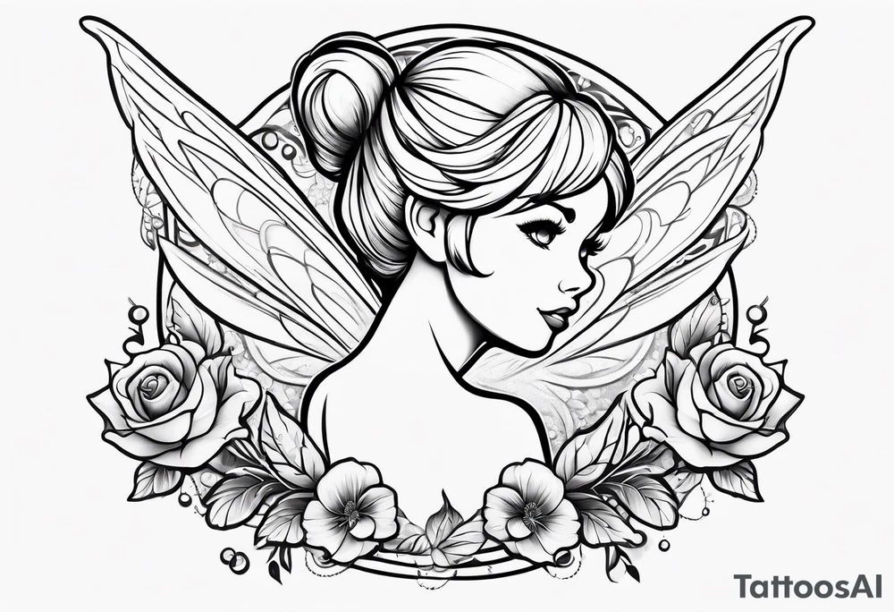 Tinker Bell tattoo idea