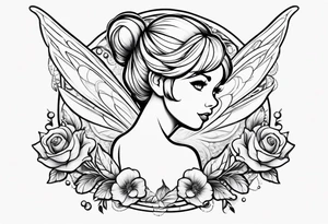 Tinker Bell tattoo idea