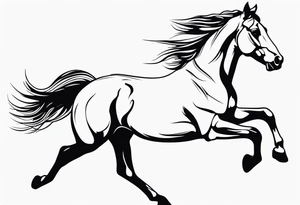 horse tattoo idea