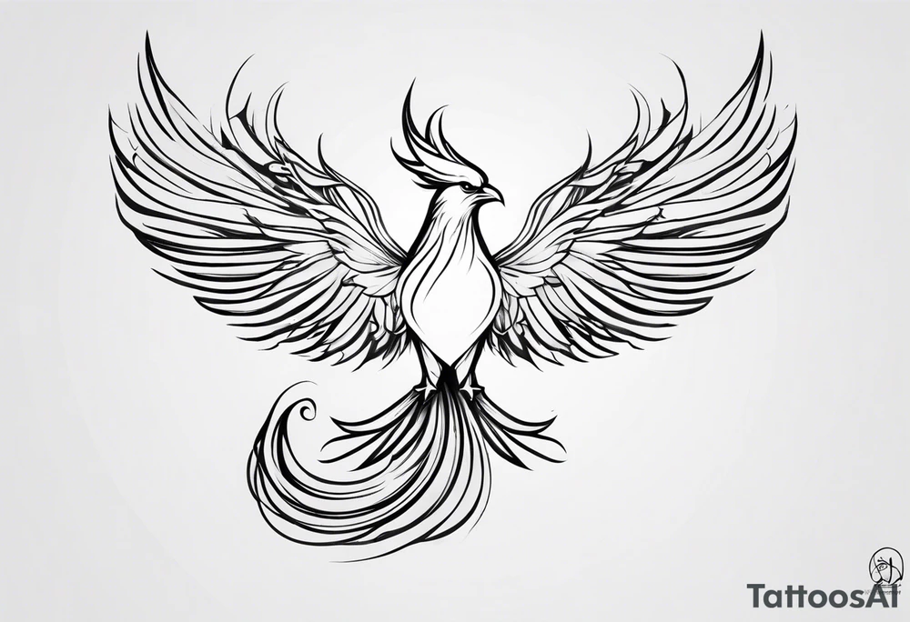 phoenix tattoo idea