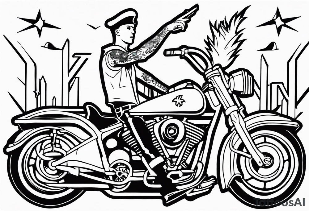 MachineGunKelly as a sailor boy tattoo idea