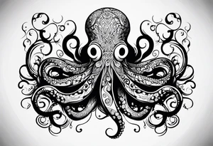 octopus tattoo idea