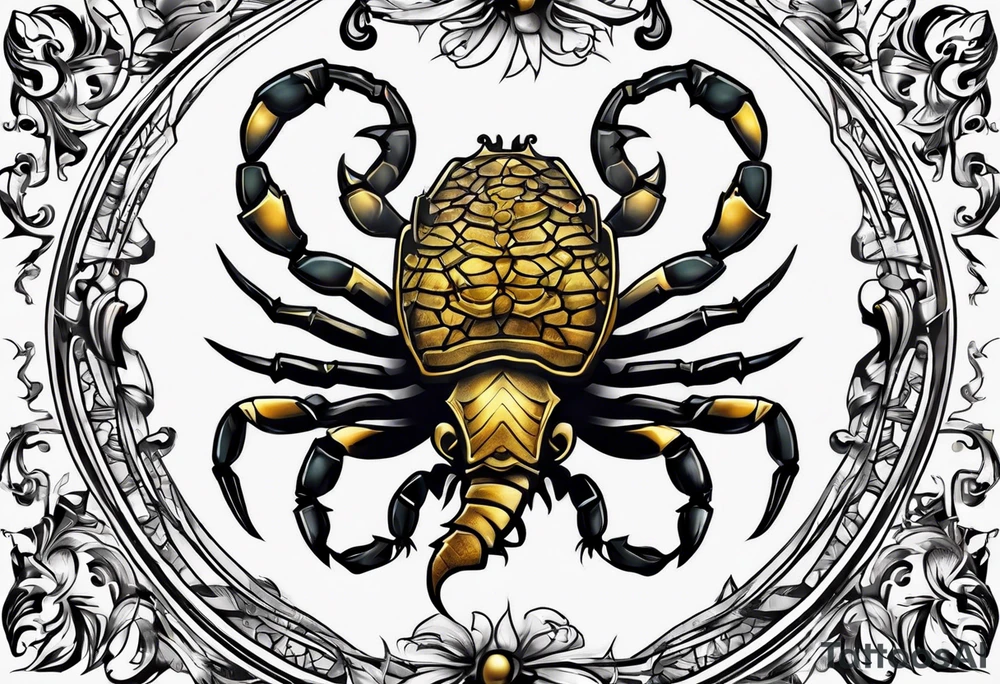 Scorpion tattoo idea