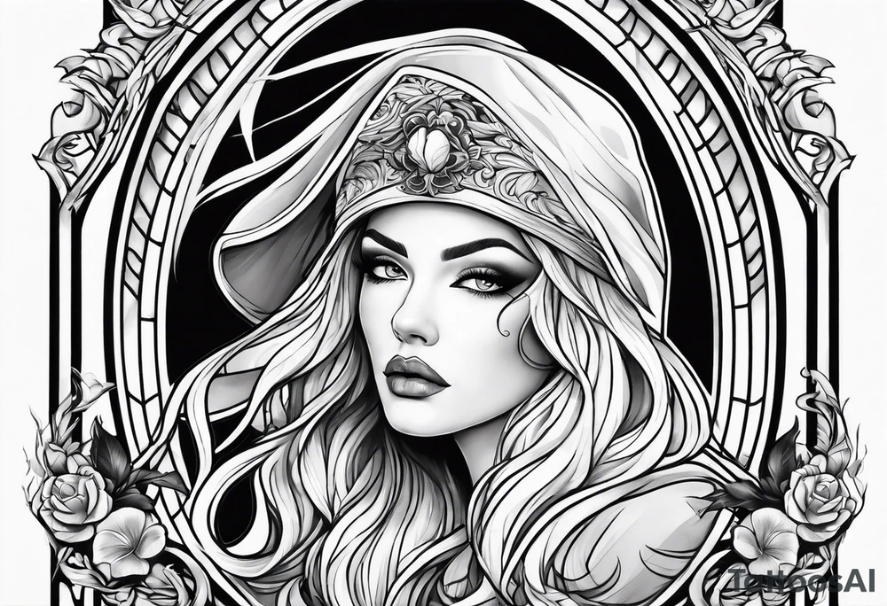 Cloak and dagger tattoo idea