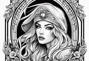 Cloak and dagger tattoo idea