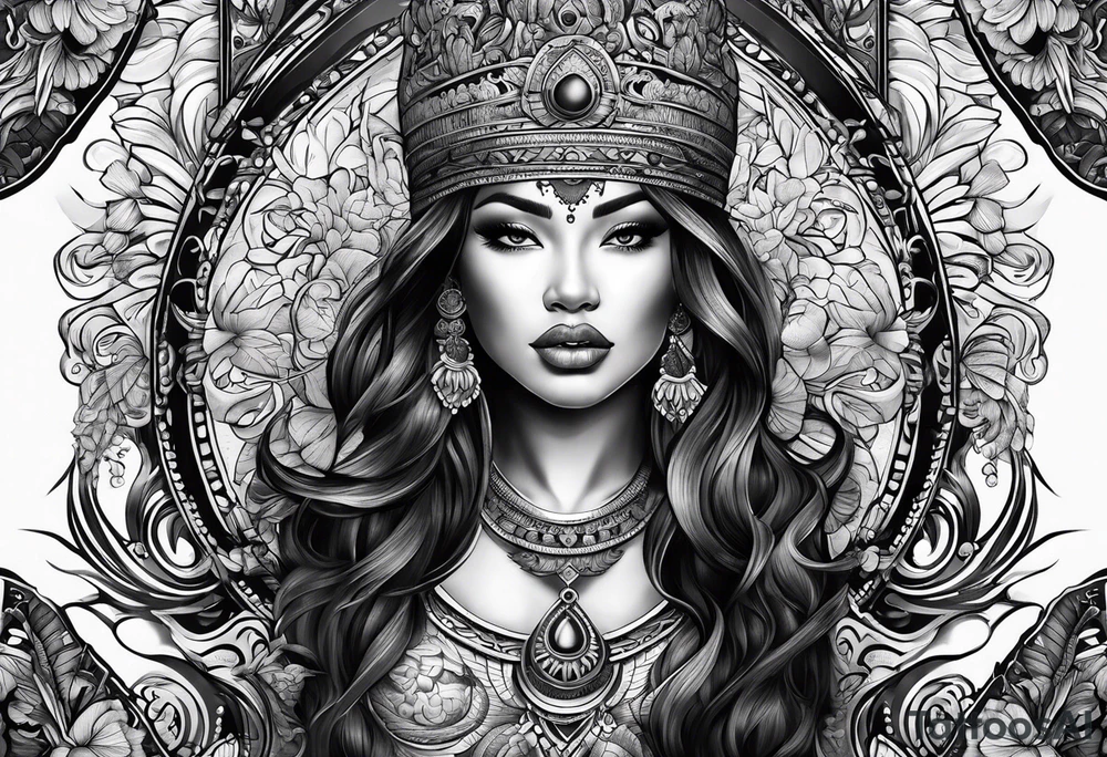 Eastern Caribbean tattoo idea