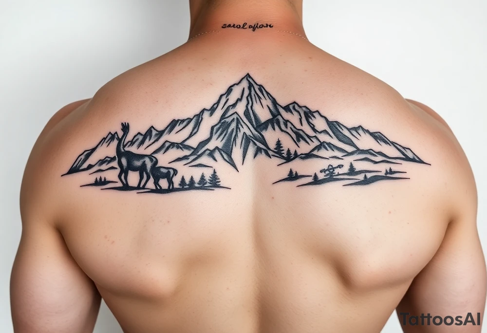 Masculin, country, mountains, wildlife, nature, racing , father of 4,
blue collar sleeve tattoo idea