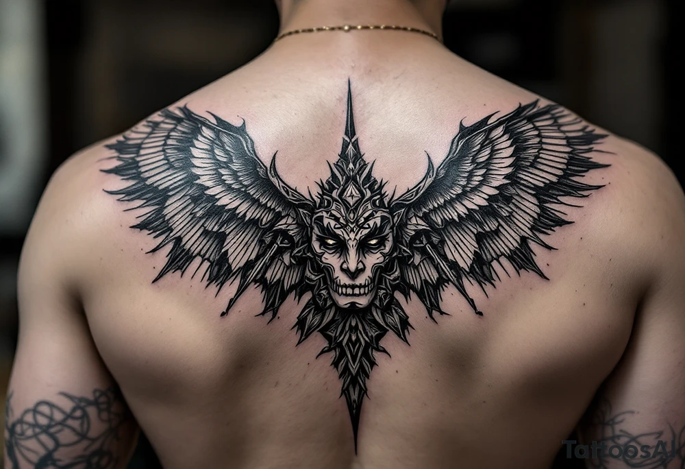 Purépecha style tattoo tattoo idea