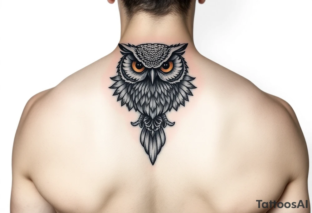 Owl tattoo idea