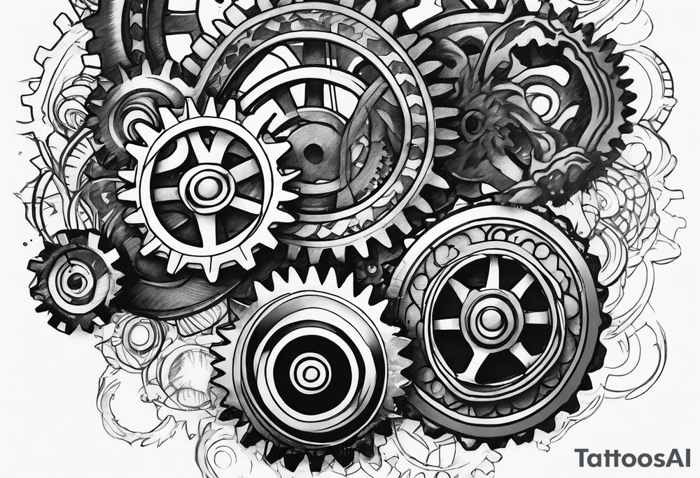 Gears tattoo idea
