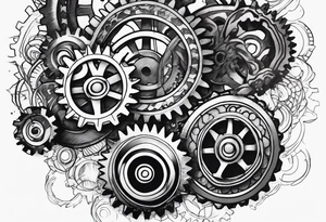 Gears tattoo idea