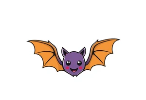 10 cute bats tattoo idea
