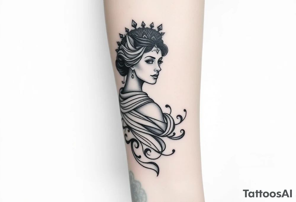 the empress tattoo idea