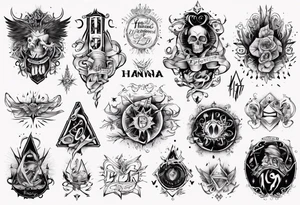 Hanna tattoo idea