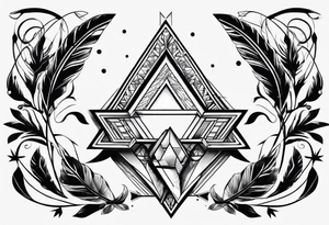 3 arrows tattoo idea